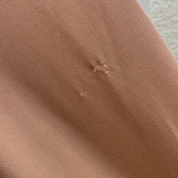 Gorgeous Cream/Peach Long Sleeve Dress - Picture 12 of 13